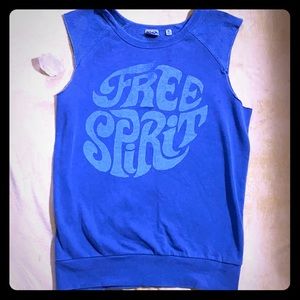 Junk Food Free Spirit sleeves sweatshirt